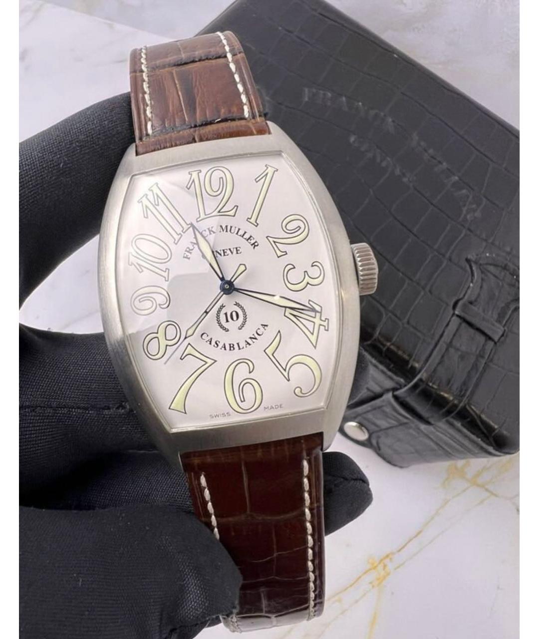 FRANCK MULLER Серебряные стальные часы, фото 9