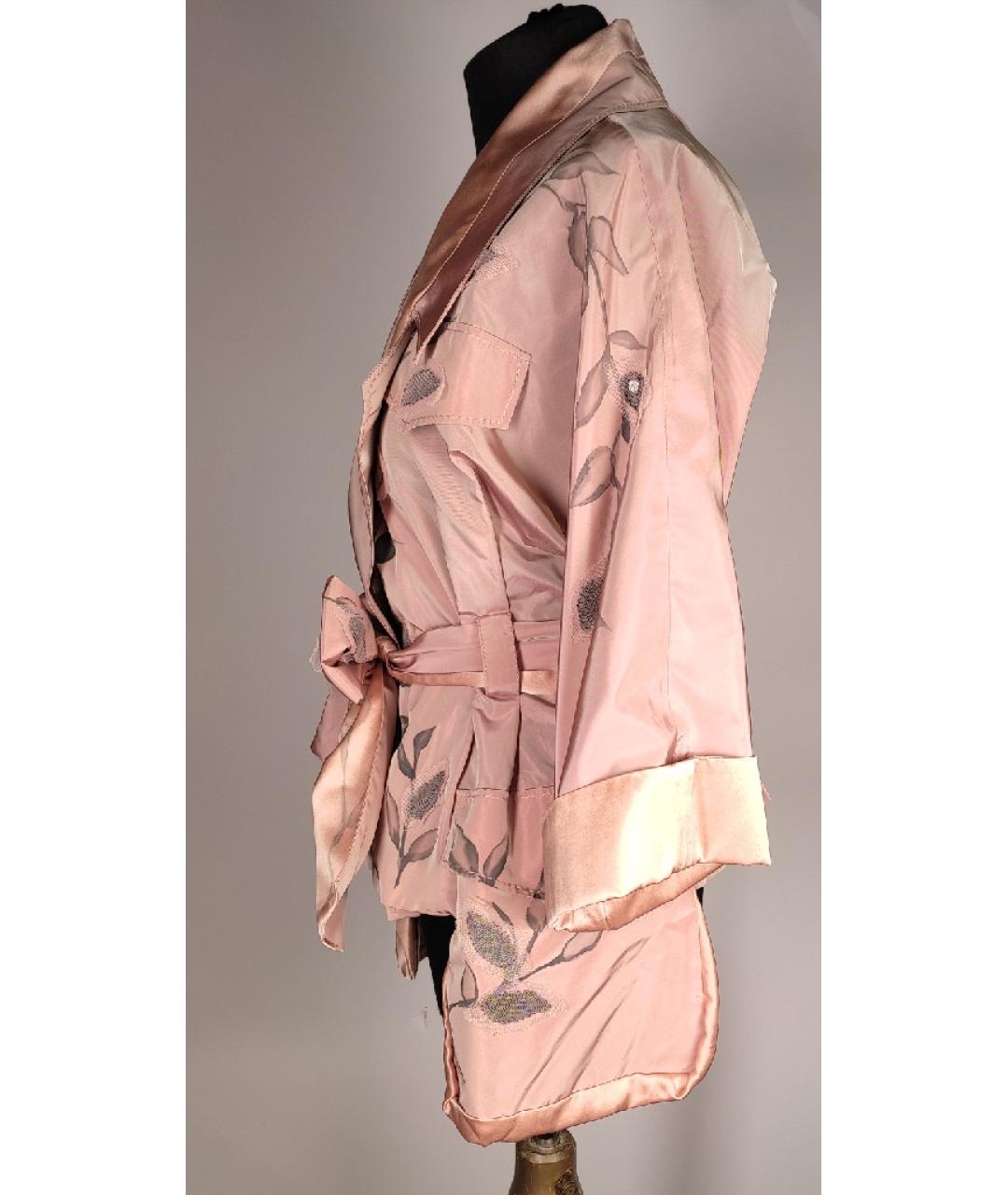 ANTONIO MARRAS Розовый ацетатный жакет/пиджак, фото 2