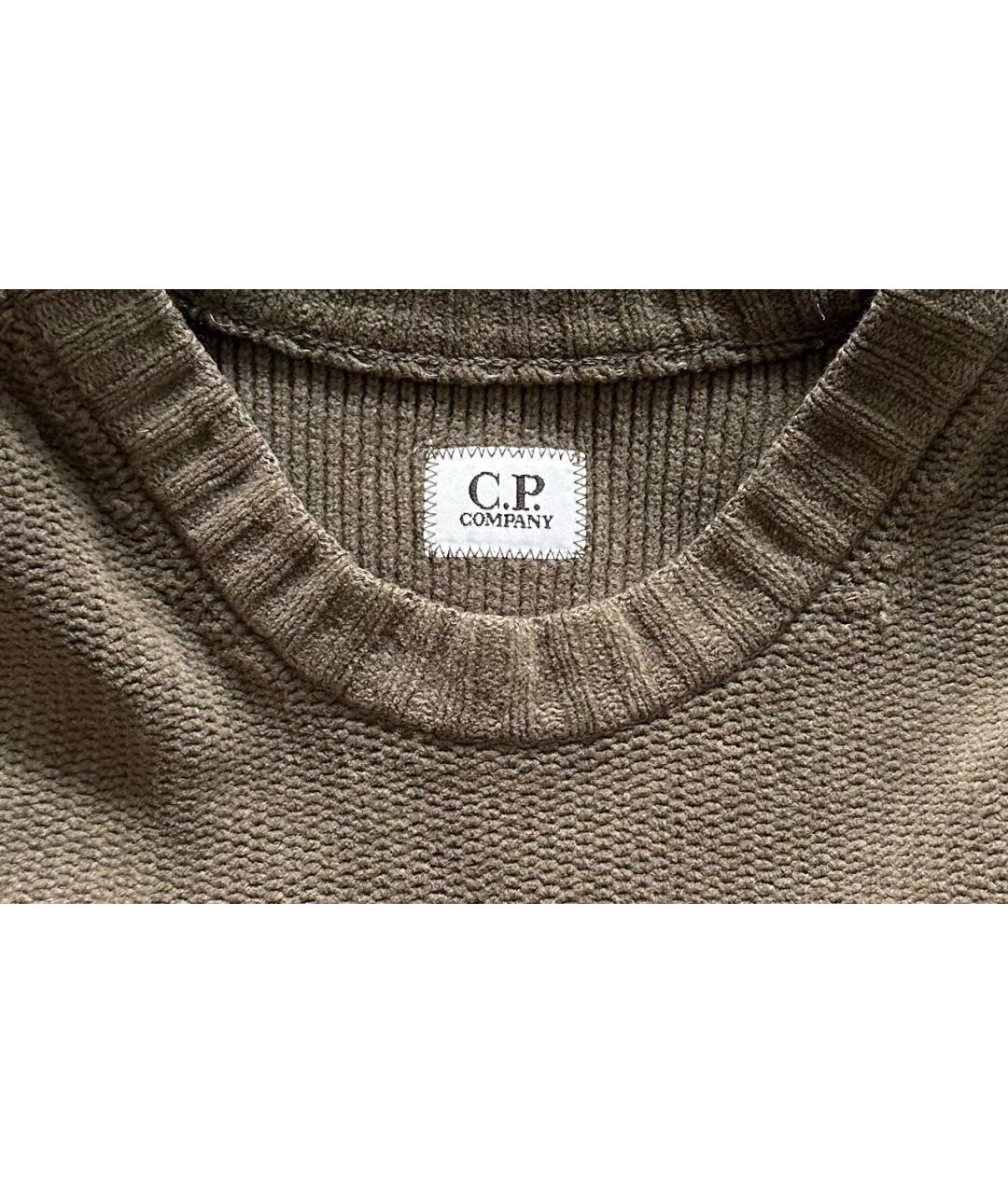 CP COMPANY Хаки хлопковый джемпер / свитер, фото 8