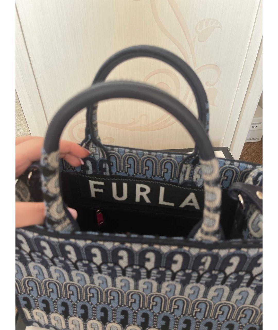 FURLA Серая сумка тоут, фото 5