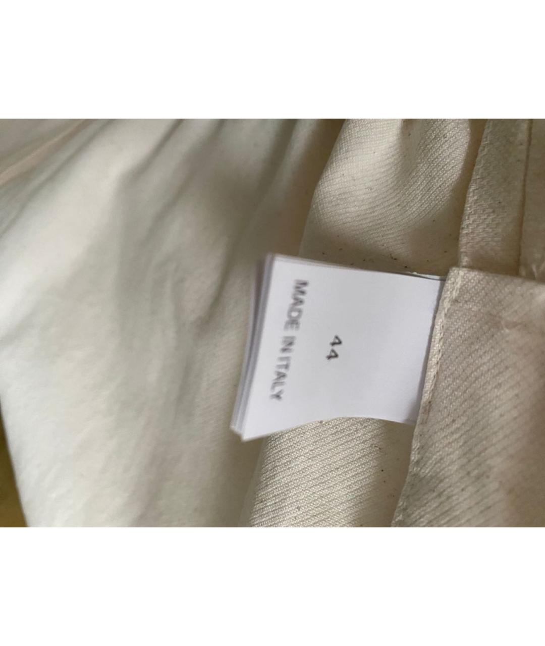 BRUNELLO CUCINELLI Белый хлопковый жакет/пиджак, фото 6