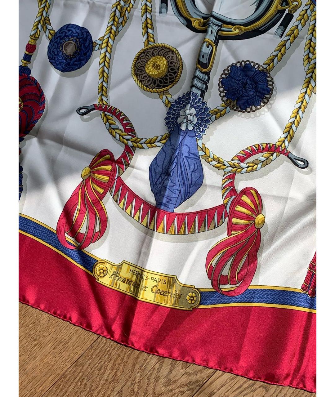 HERMES PRE-OWNED Мульти шелковый платок, фото 6