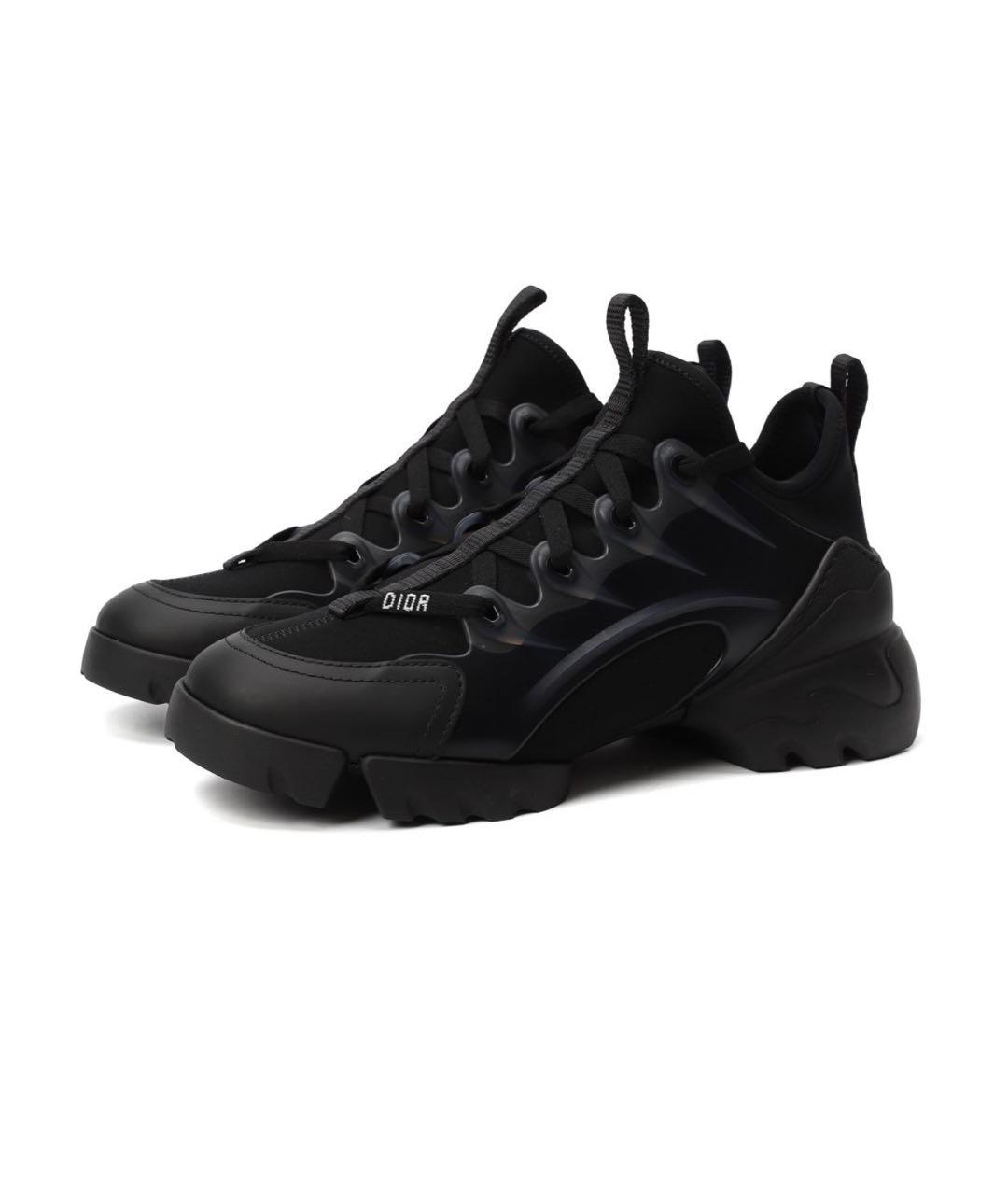 CHRISTIAN DIOR Черные резиновые кроссовки, фото 3