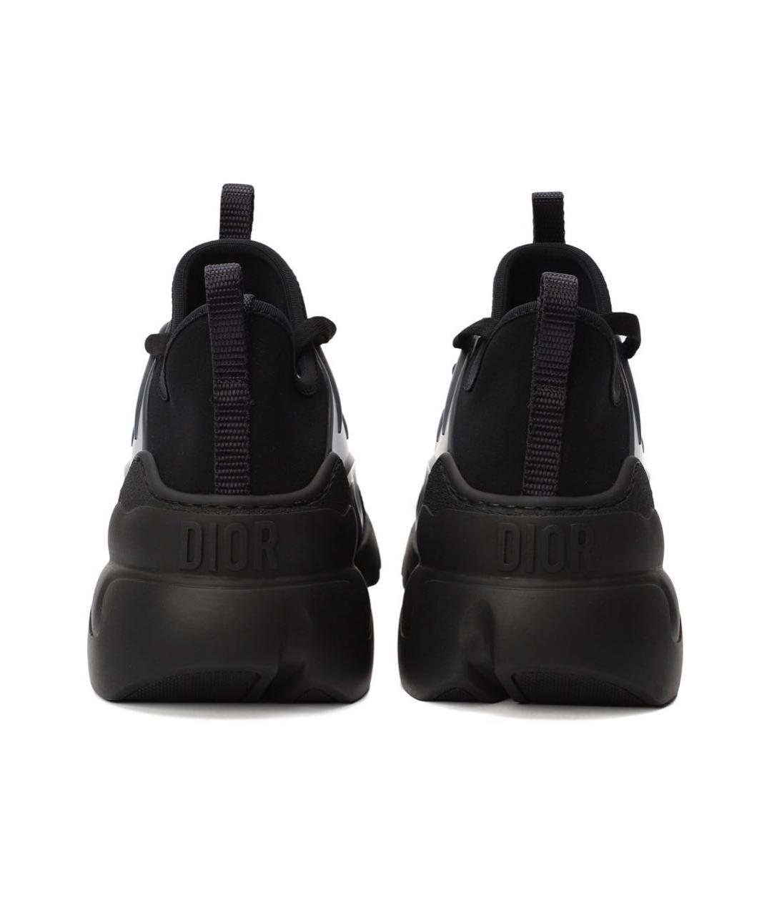 CHRISTIAN DIOR Черные резиновые кроссовки, фото 5