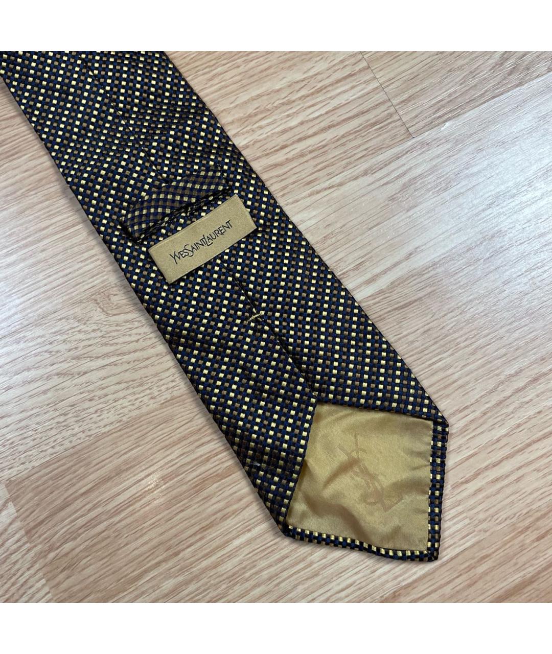 SAINT LAURENT Шелковый галстук, фото 2