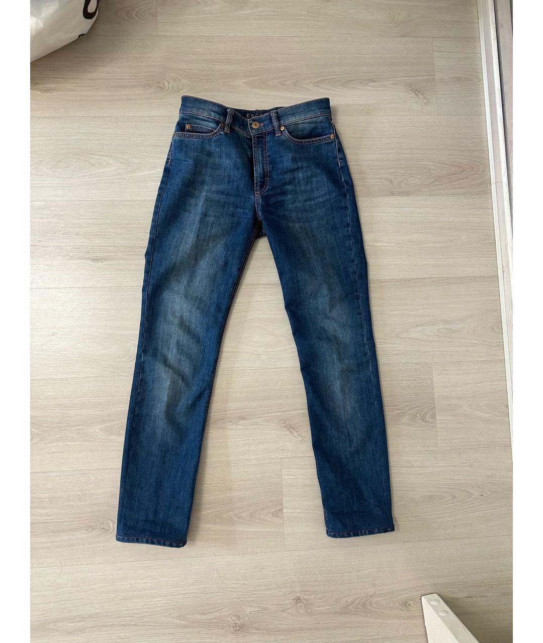 ESCADA Синие хлопковые джинсы слим, фото 8