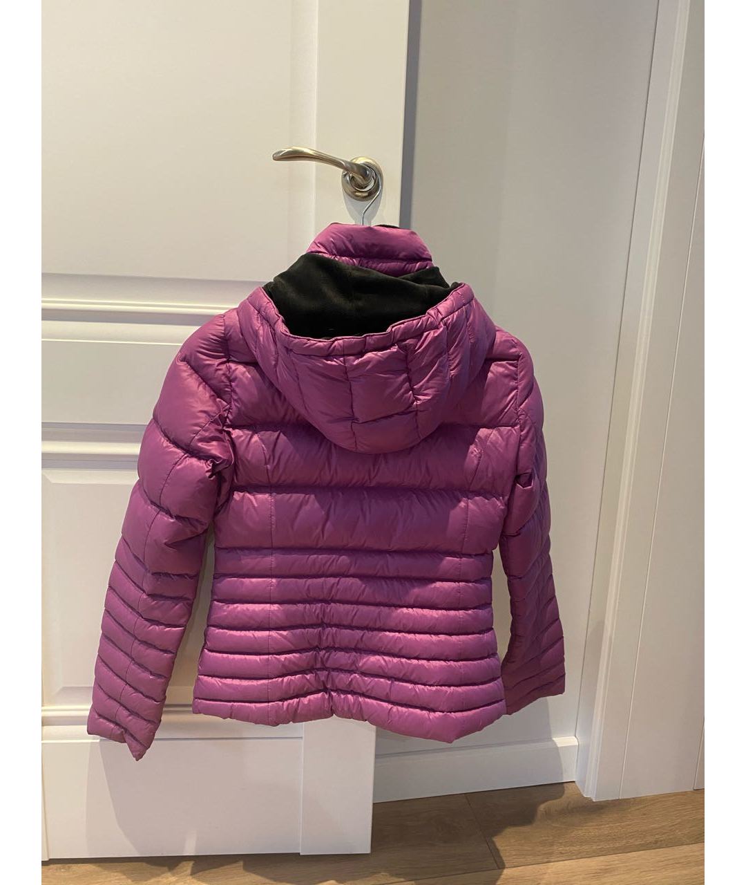 EMPORIO ARMANI Фиолетовая полиамидовая куртка, фото 2