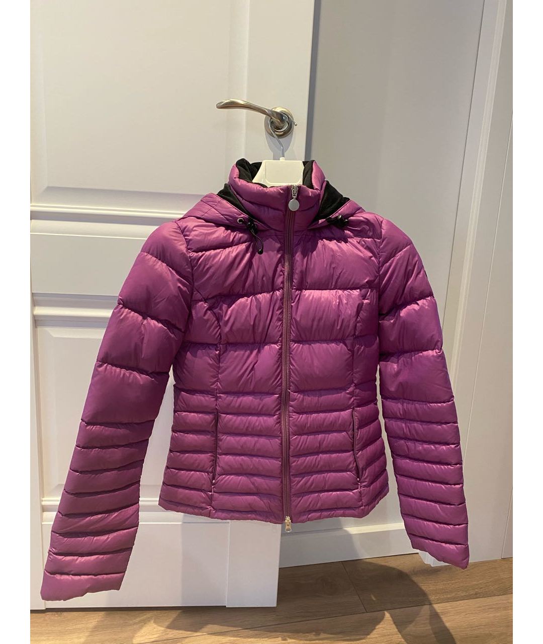 EMPORIO ARMANI Фиолетовая полиамидовая куртка, фото 7