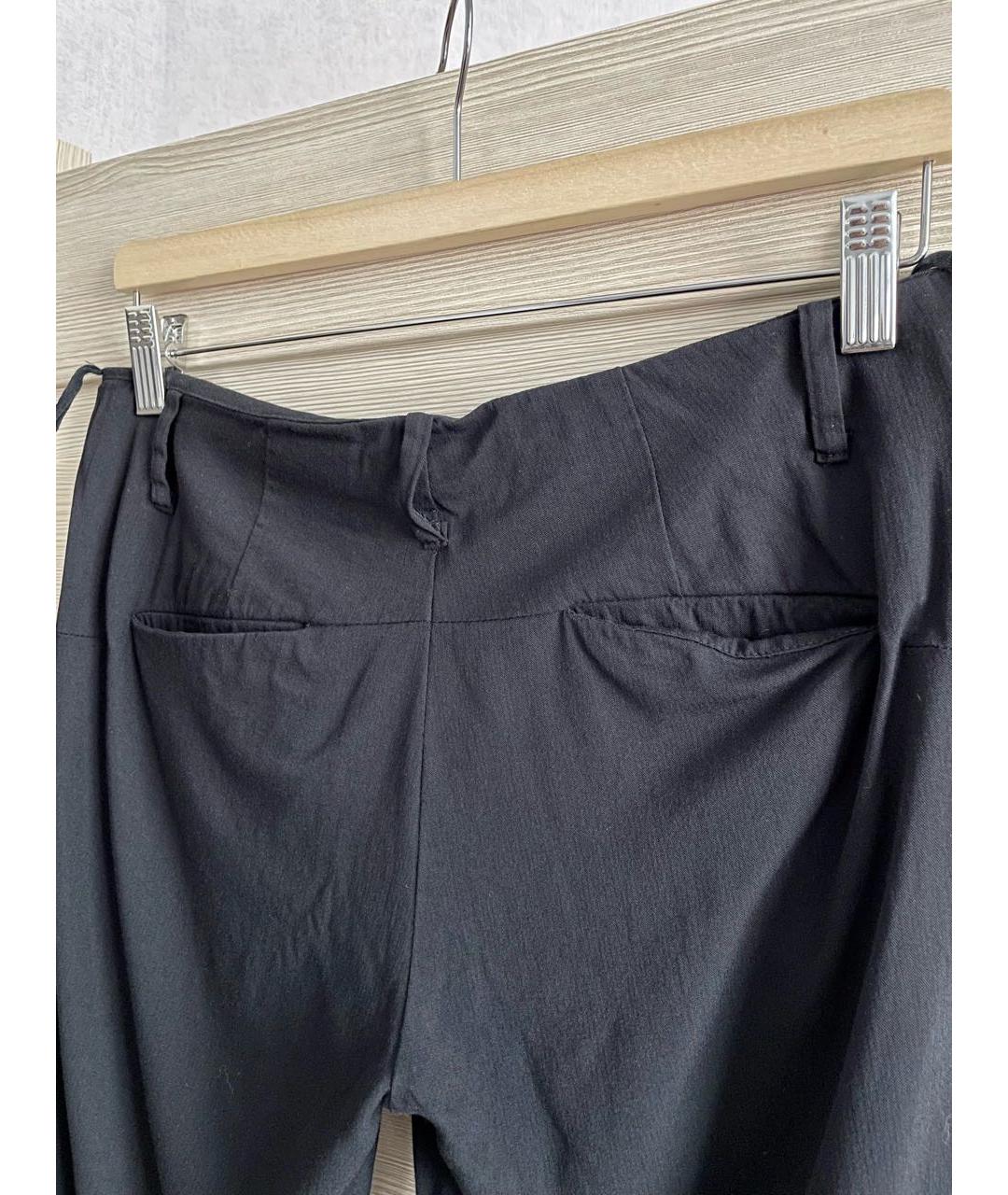 MASNADA Черные шерстяные брюки узкие, фото 6