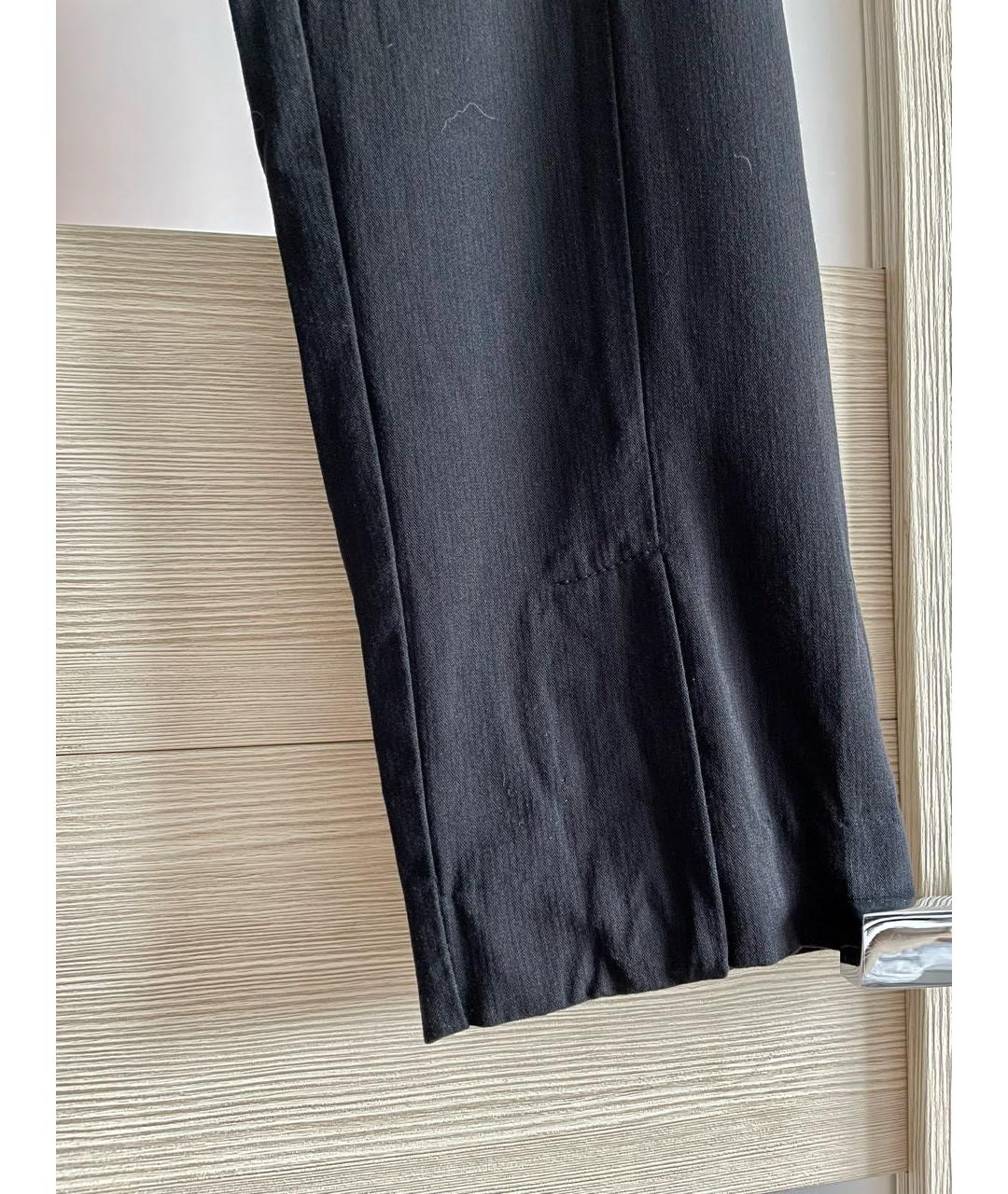 MASNADA Черные шерстяные брюки узкие, фото 5