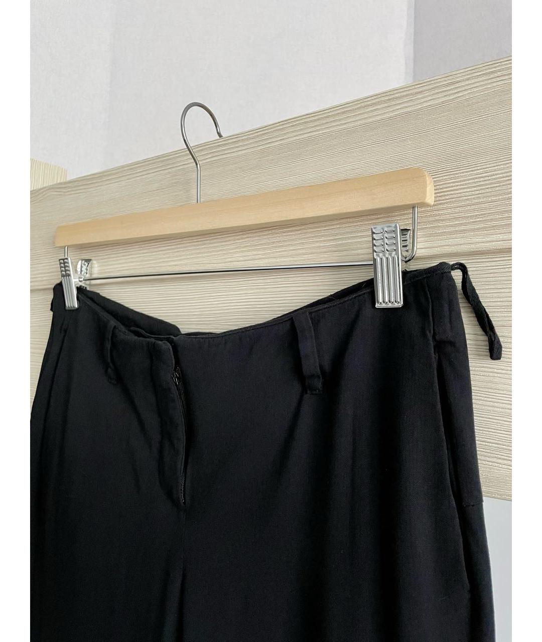 MASNADA Черные шерстяные брюки узкие, фото 3