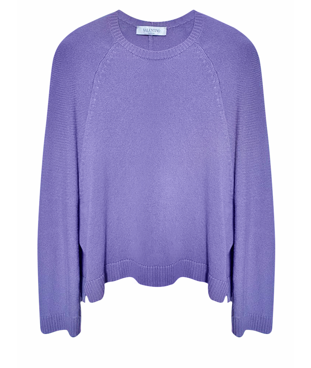 VALENTINO Фиолетовый кашемировый джемпер / свитер, фото 1