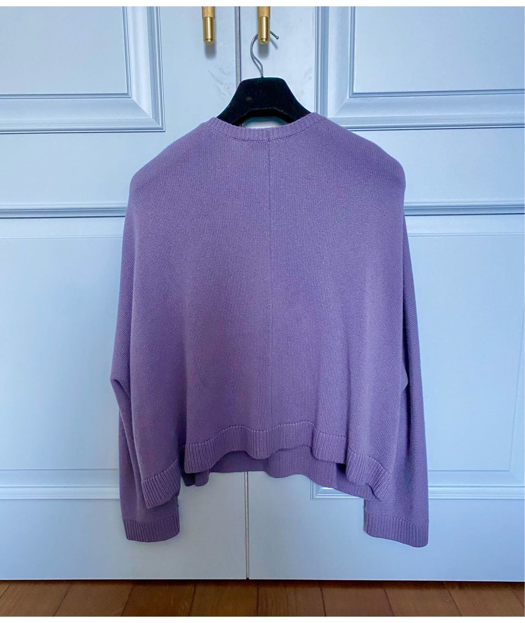 VALENTINO Фиолетовый кашемировый джемпер / свитер, фото 7