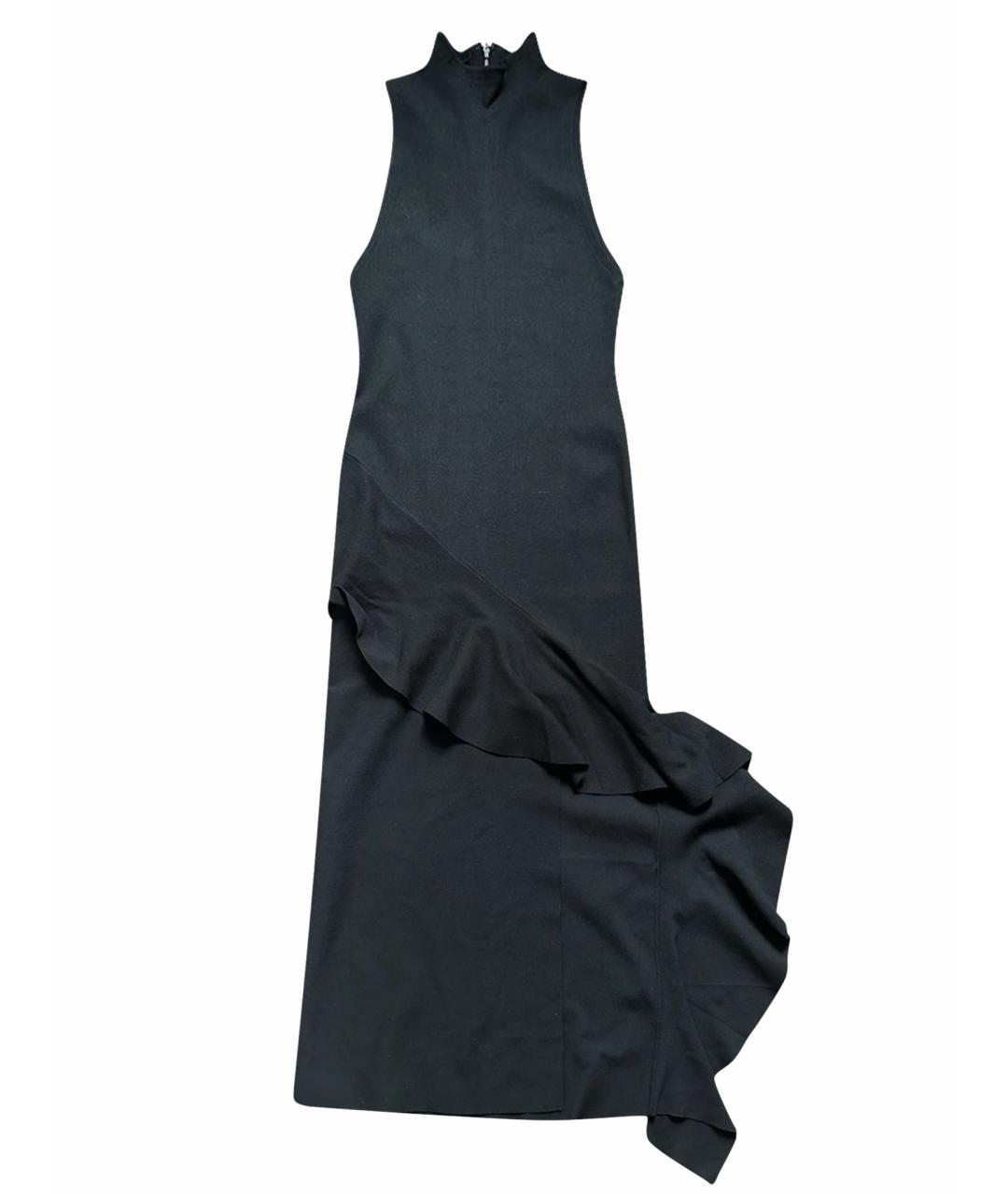 ALICE+OLIVIA Черное вискозное платье, фото 1