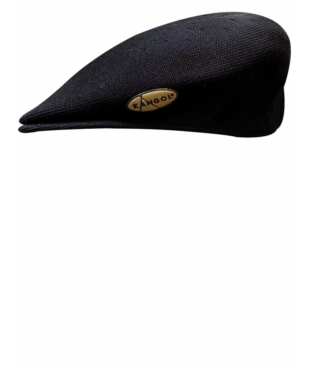 Kangol Черная хлопковая кепка/бейсболка, фото 1