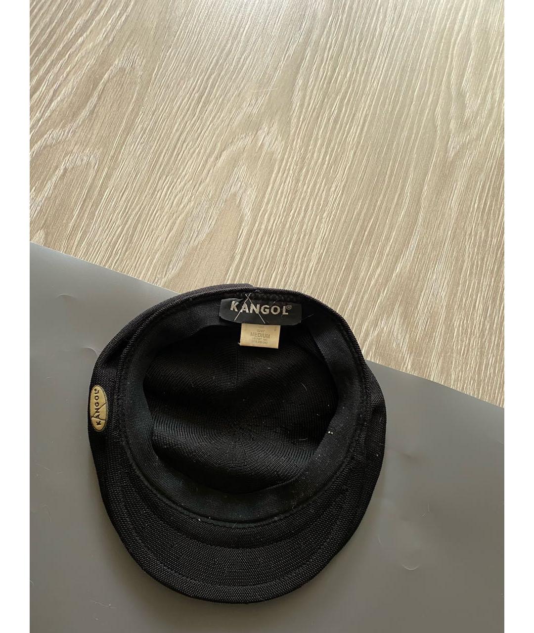 Kangol Черная хлопковая кепка/бейсболка, фото 2