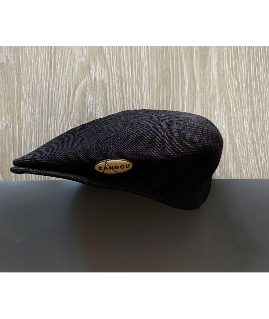 Kangol Черная хлопковая кепка/бейсболка, фото 5