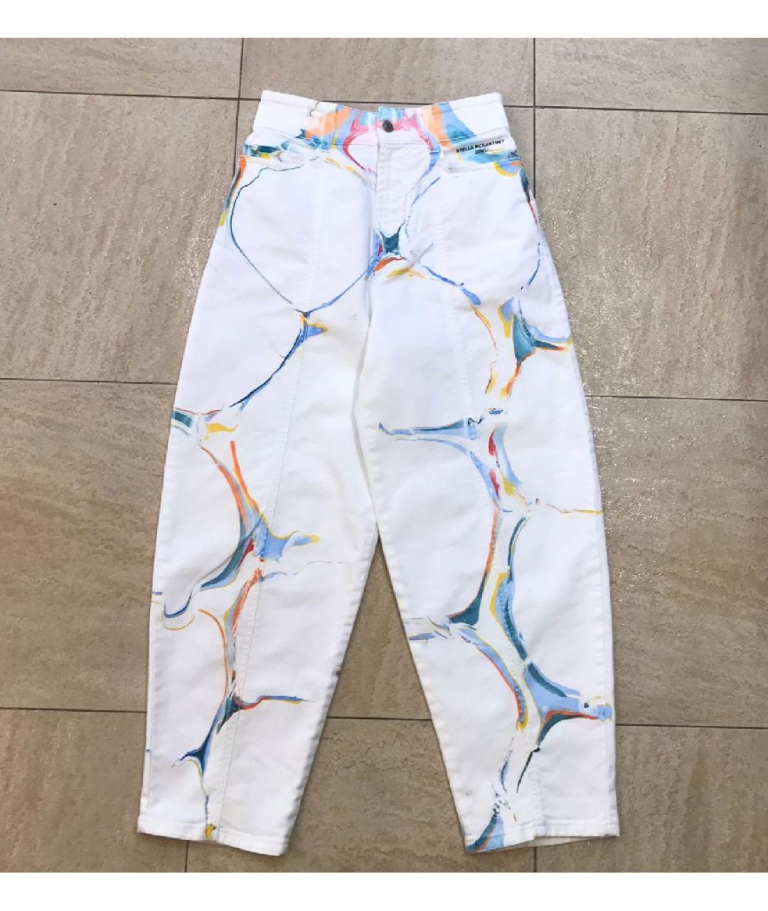 STELLA MCCARTNEY Мульти хлопковые прямые джинсы, фото 9