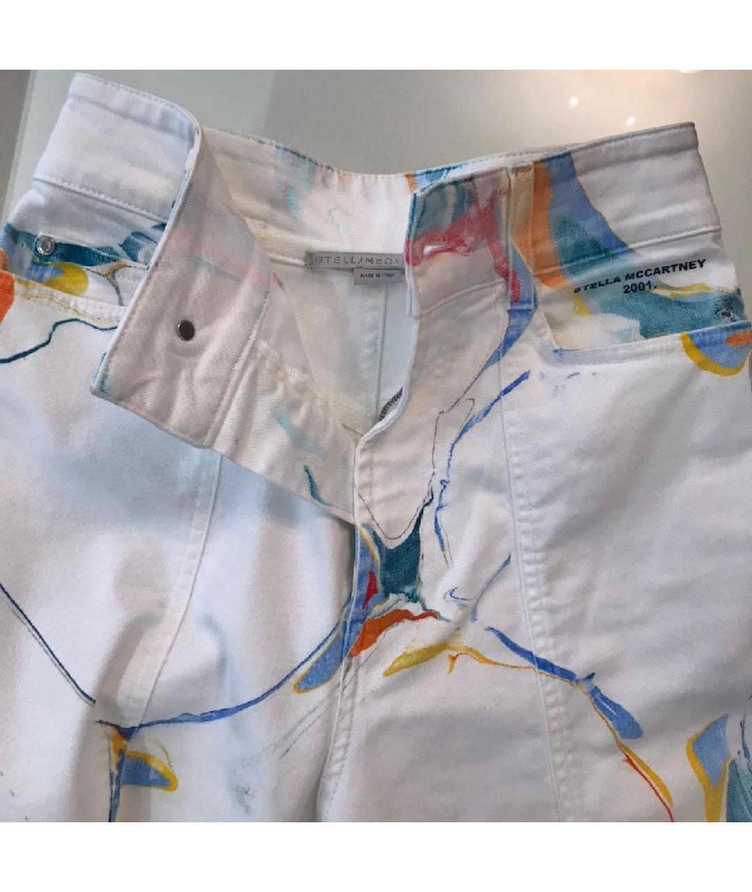 STELLA MCCARTNEY Мульти хлопковые прямые джинсы, фото 2