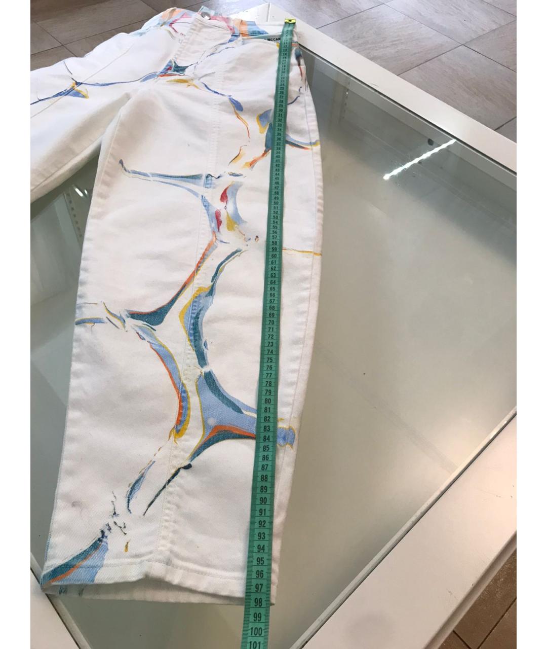 STELLA MCCARTNEY Мульти хлопковые прямые джинсы, фото 8