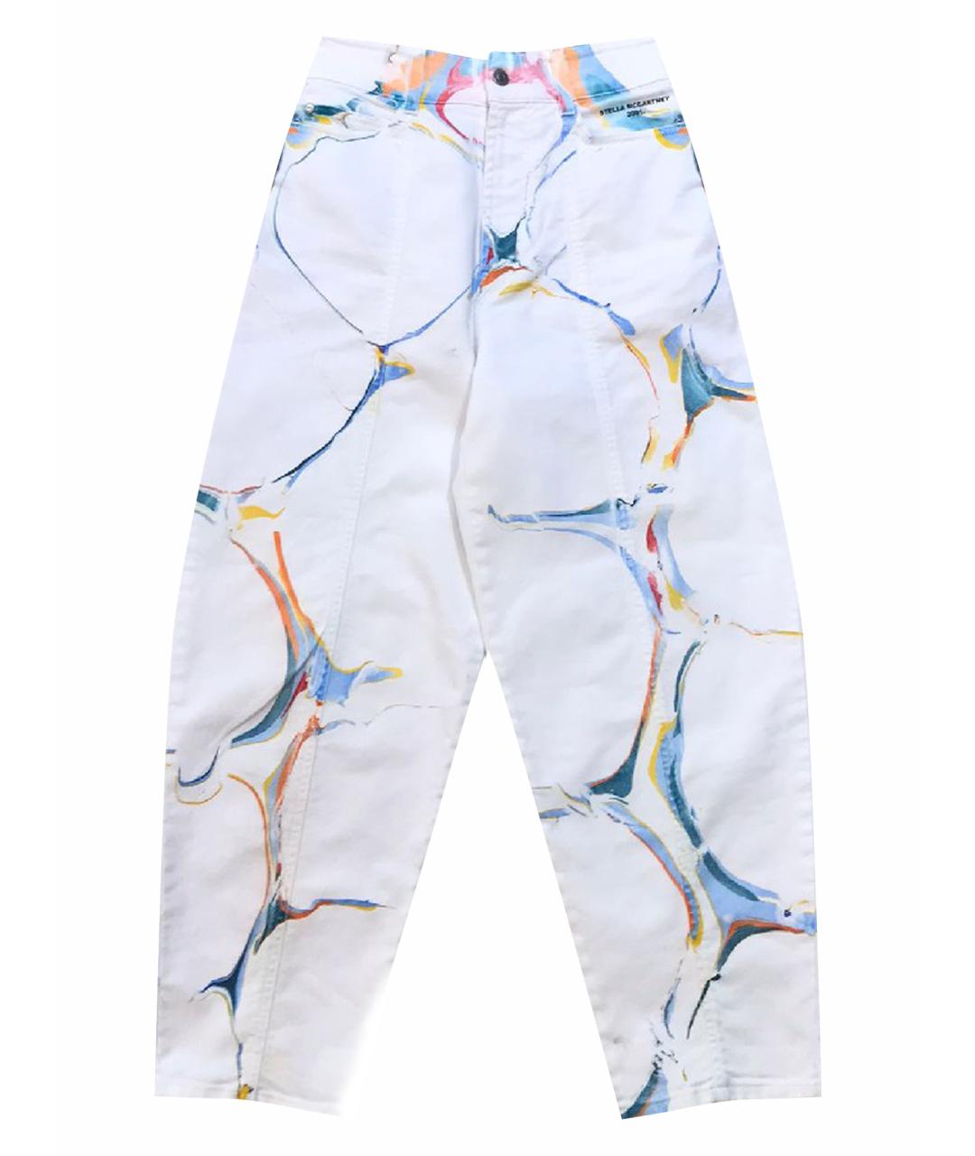 STELLA MCCARTNEY Мульти хлопковые прямые джинсы, фото 1