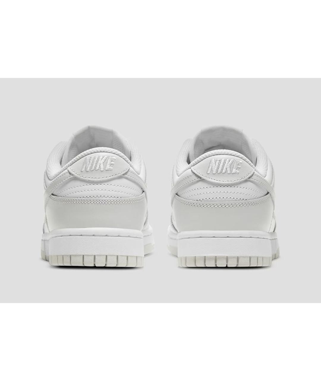 NIKE Серые кожаные кроссовки, фото 5