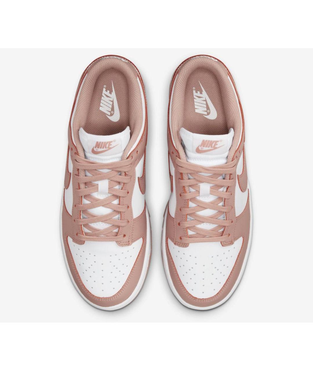 NIKE Розовые кожаные кроссовки, фото 4