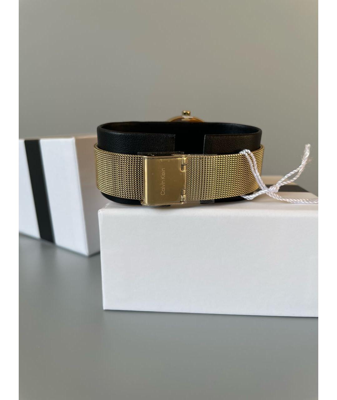 Calvin klein deals belt gold