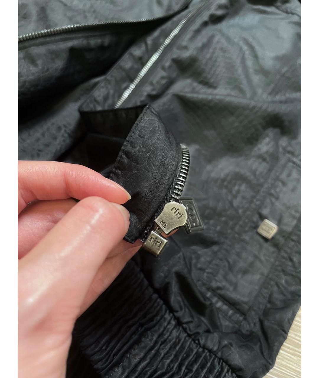 CHANEL PRE-OWNED Черная полиэстеровая куртка, фото 5