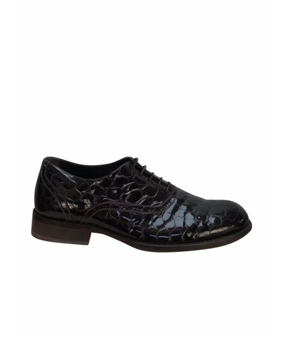 EMPORIO ARMANI Черные низкие ботинки, фото 1