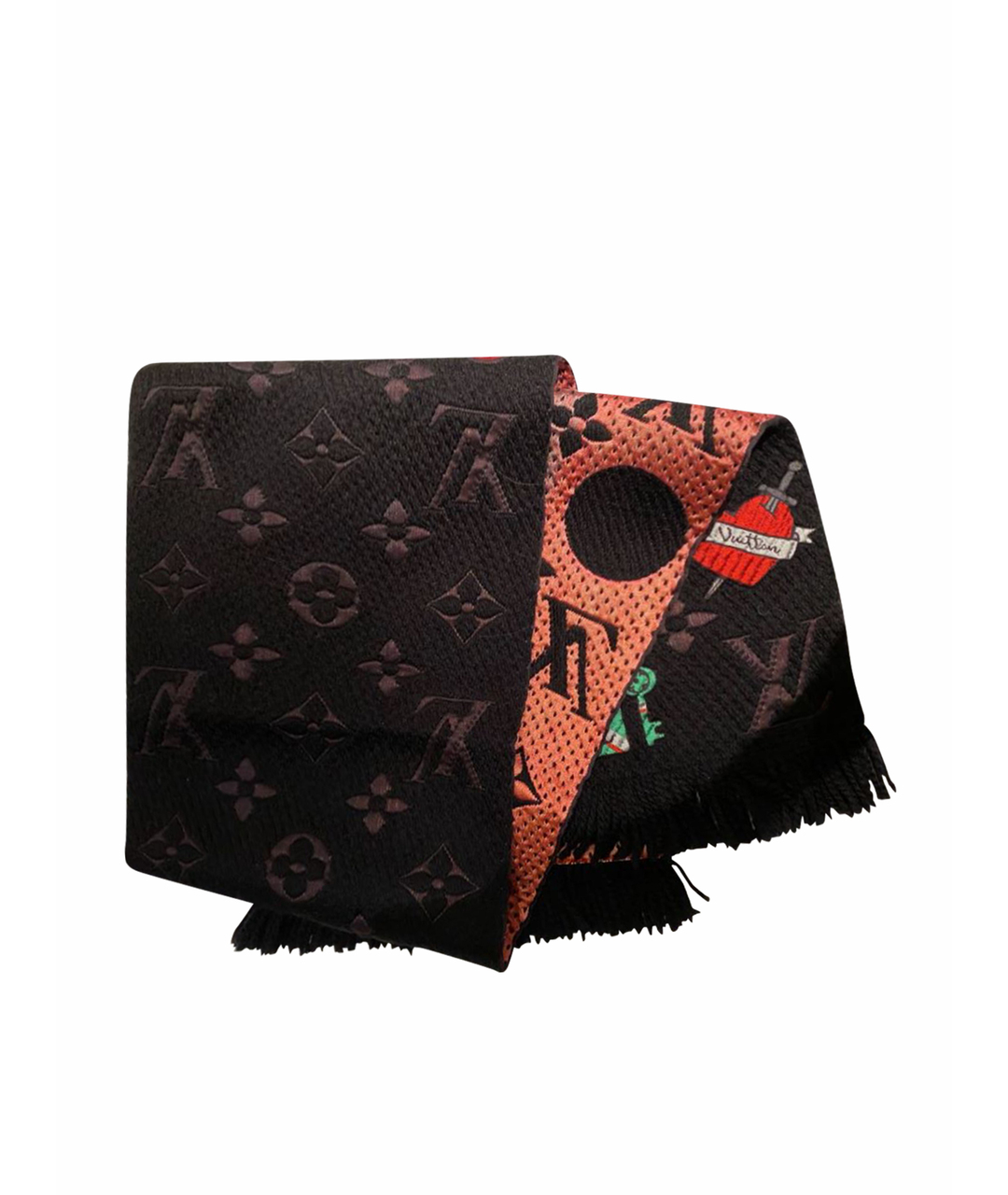 LOUIS VUITTON PRE-OWNED Мульти шерстяной шарф, фото 1