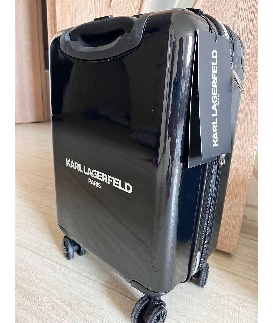 KARL LAGERFELD Черный чемодан, фото 2