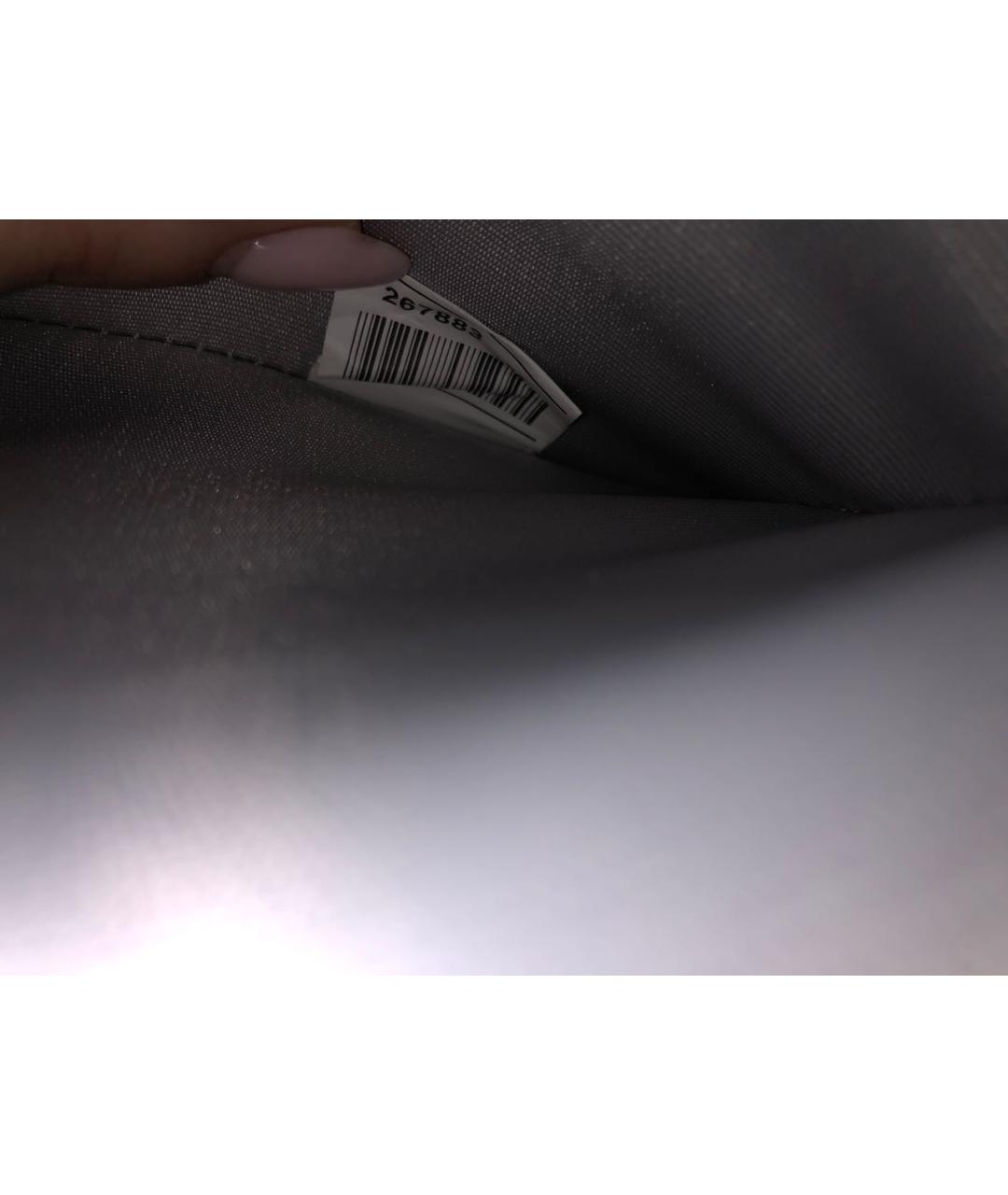 FURLA Серая кожаная сумка через плечо, фото 6