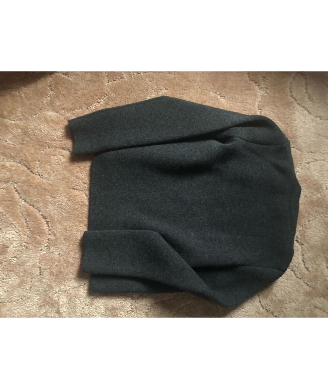 HERMES PRE-OWNED Серый кашемировый жакет/пиджак, фото 2