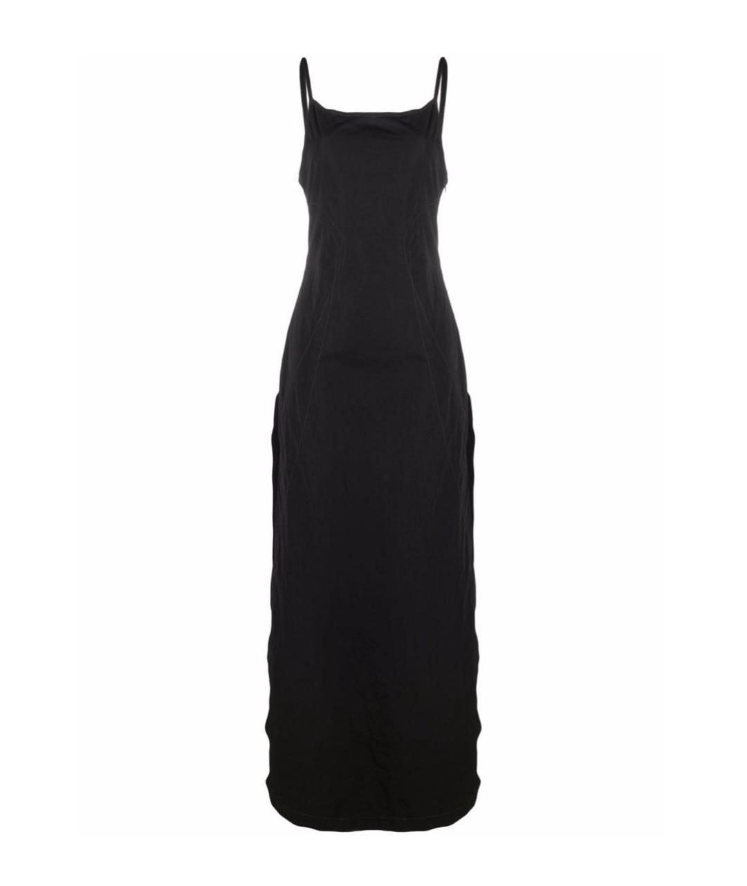 HERON PRESTON Черное полиамидовое платье, фото 1