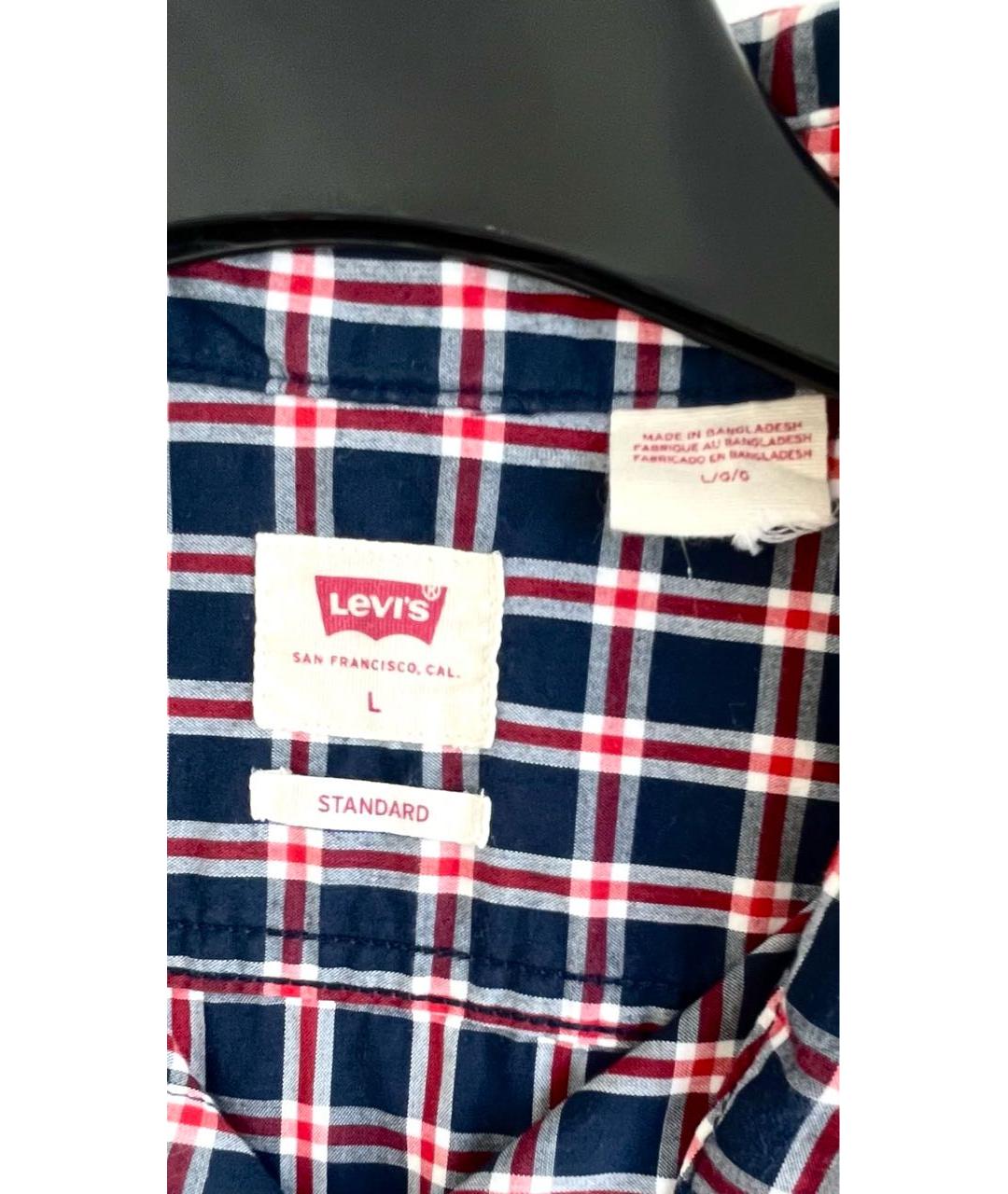 LEVI'S Мульти хлопковая кэжуал рубашка, фото 5