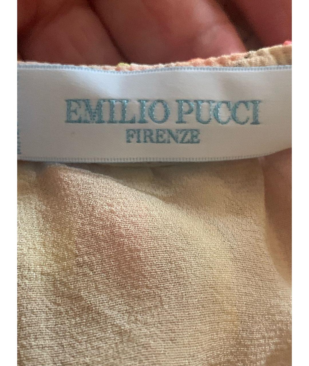 EMILIO PUCCI Мульти платье, фото 6