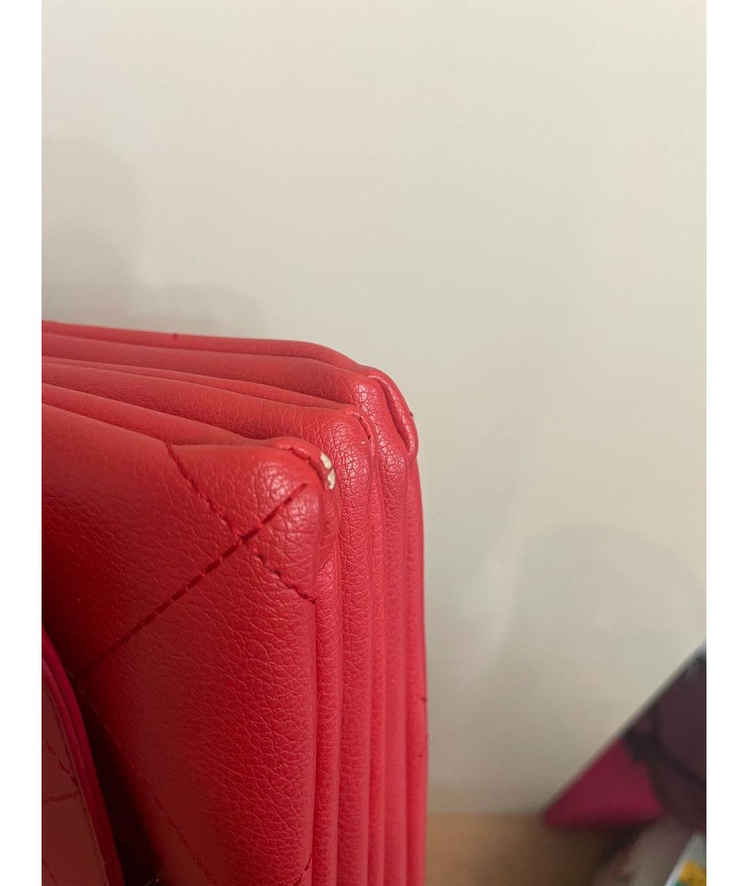ICE PLAY Красная сумка через плечо из искусственной кожи, фото 7