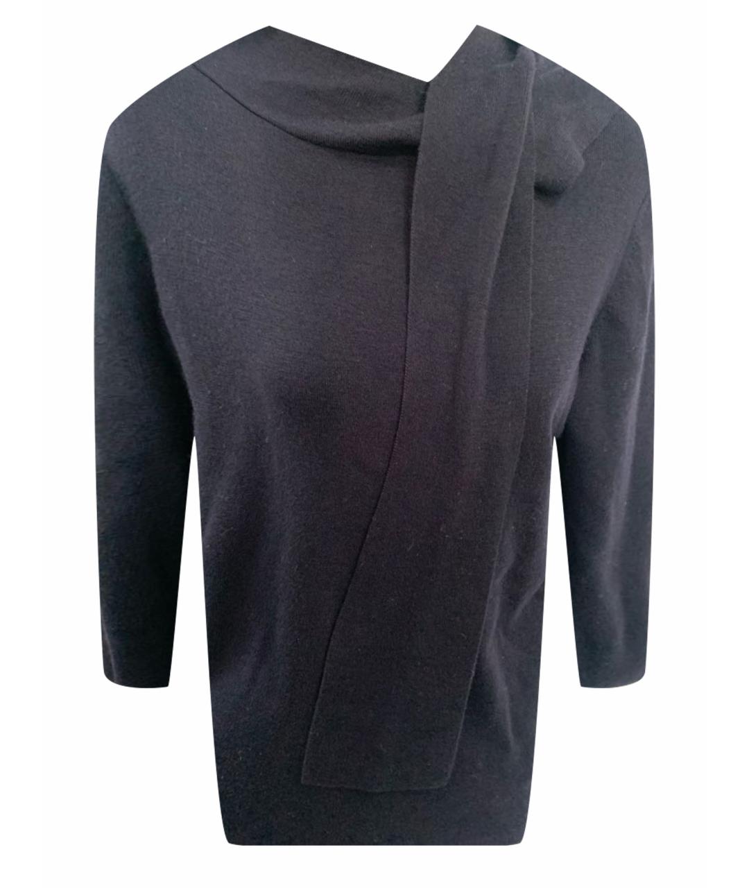 COS Темно-синий шерстяной джемпер / свитер, фото 1