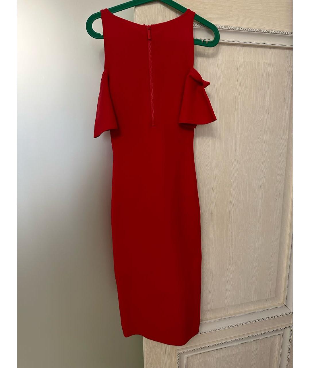 MICHAEL MICHAEL KORS Красное коктейльное платье, фото 5