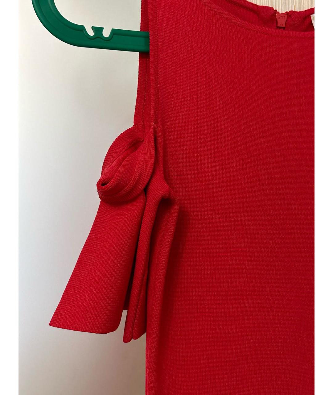 MICHAEL MICHAEL KORS Красное коктейльное платье, фото 3