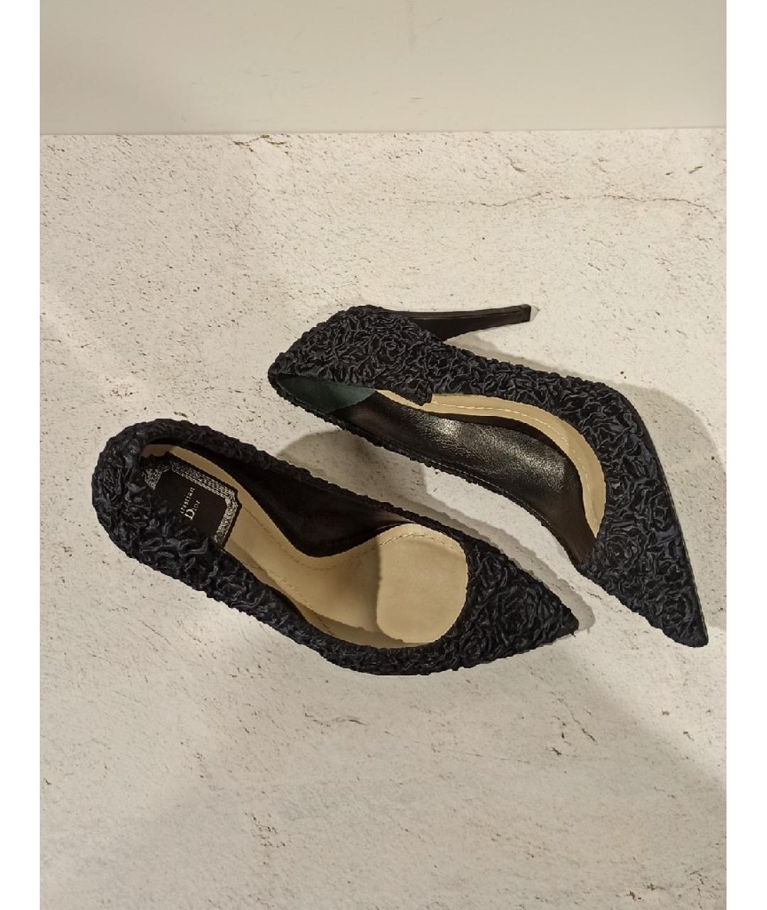 CHRISTIAN DIOR Черные туфли, фото 5