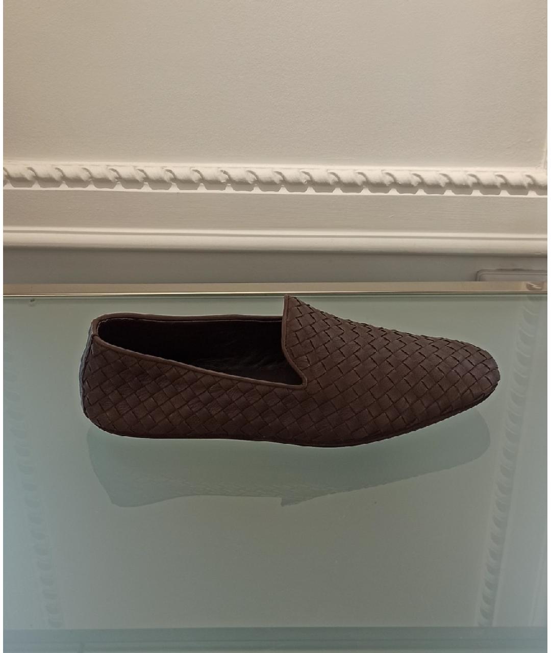 BOTTEGA VENETA Кожаные лоферы, фото 9