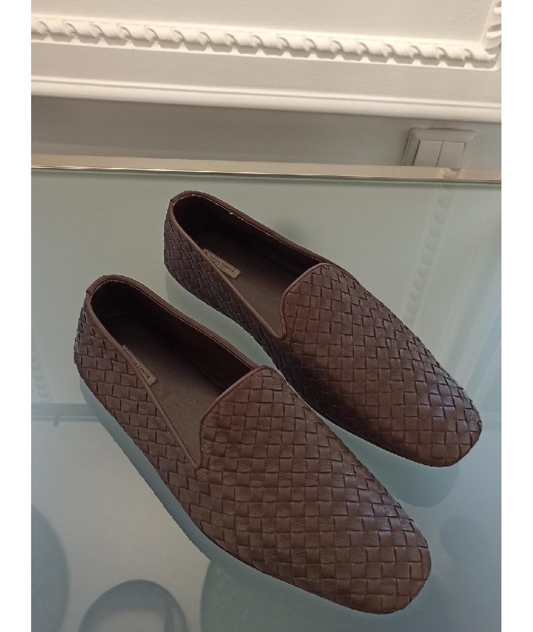 BOTTEGA VENETA Кожаные лоферы, фото 7
