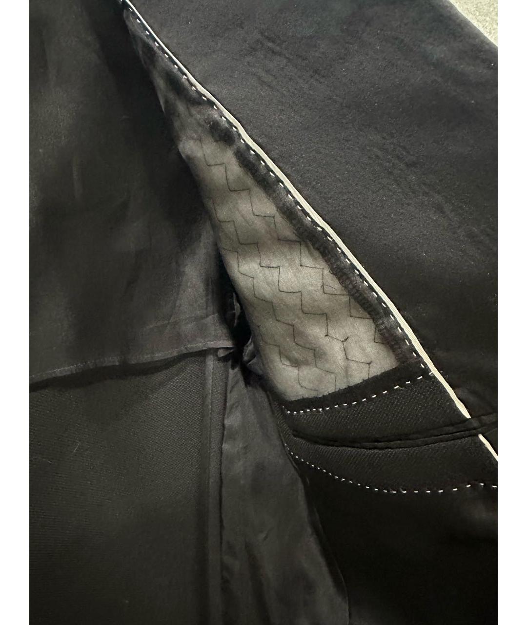 DOLCE&GABBANA Черный шерстяной пиджак, фото 3