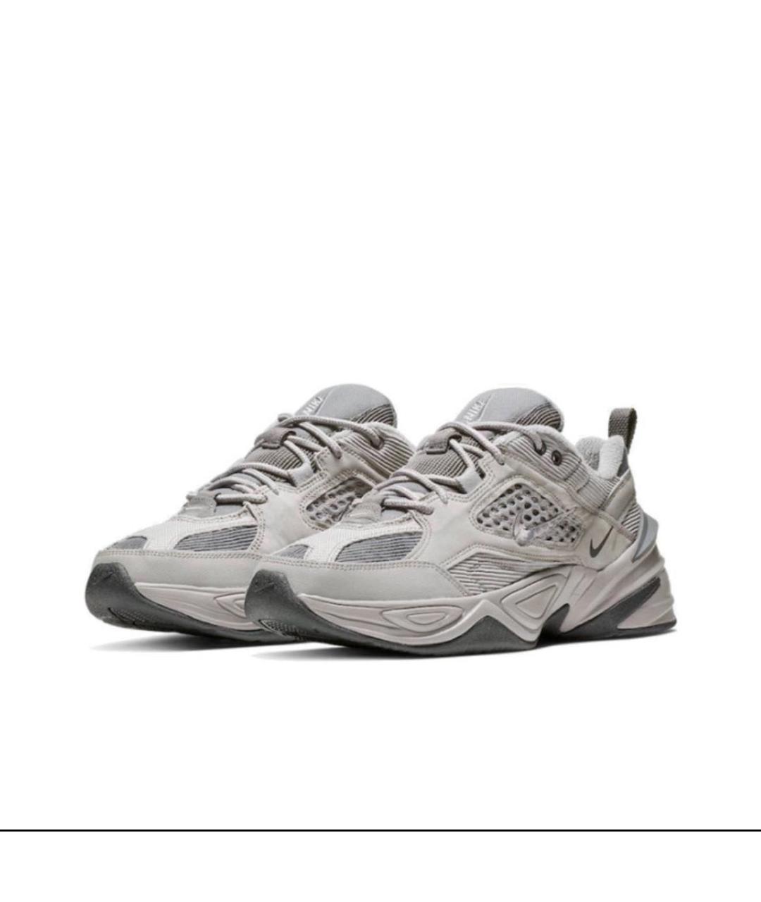 NIKE Серые низкие кроссовки / кеды, фото 2