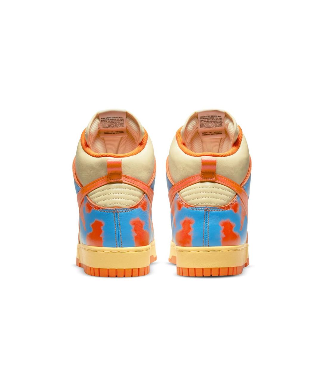 NIKE Мульти кожаные высокие кроссовки / кеды, фото 4