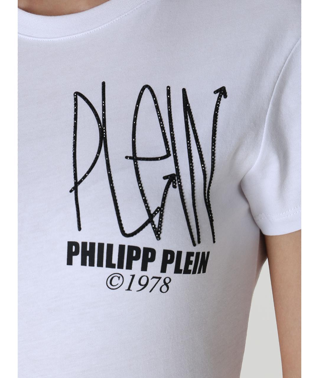 PHILIPP PLEIN Белая футболка, фото 5
