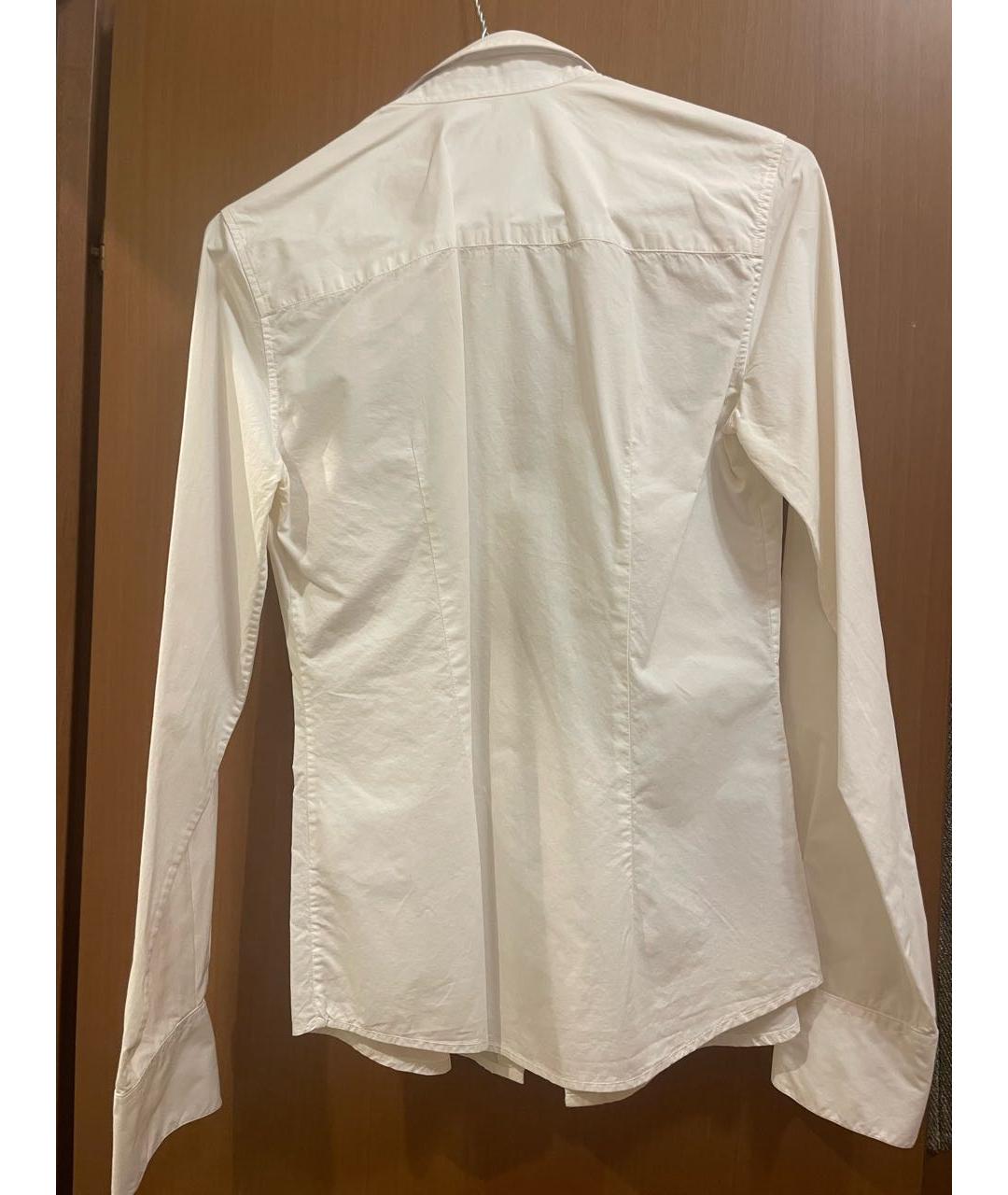 BALLANTYNE Белая хлопковая рубашка, фото 2