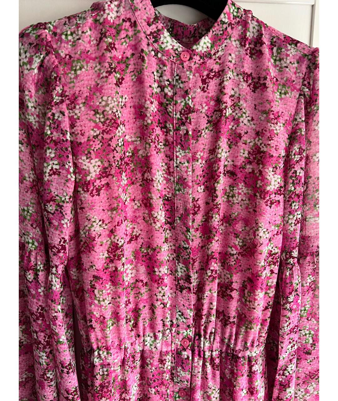 MICHAEL MICHAEL KORS Розовое полиэстеровое повседневное платье, фото 4